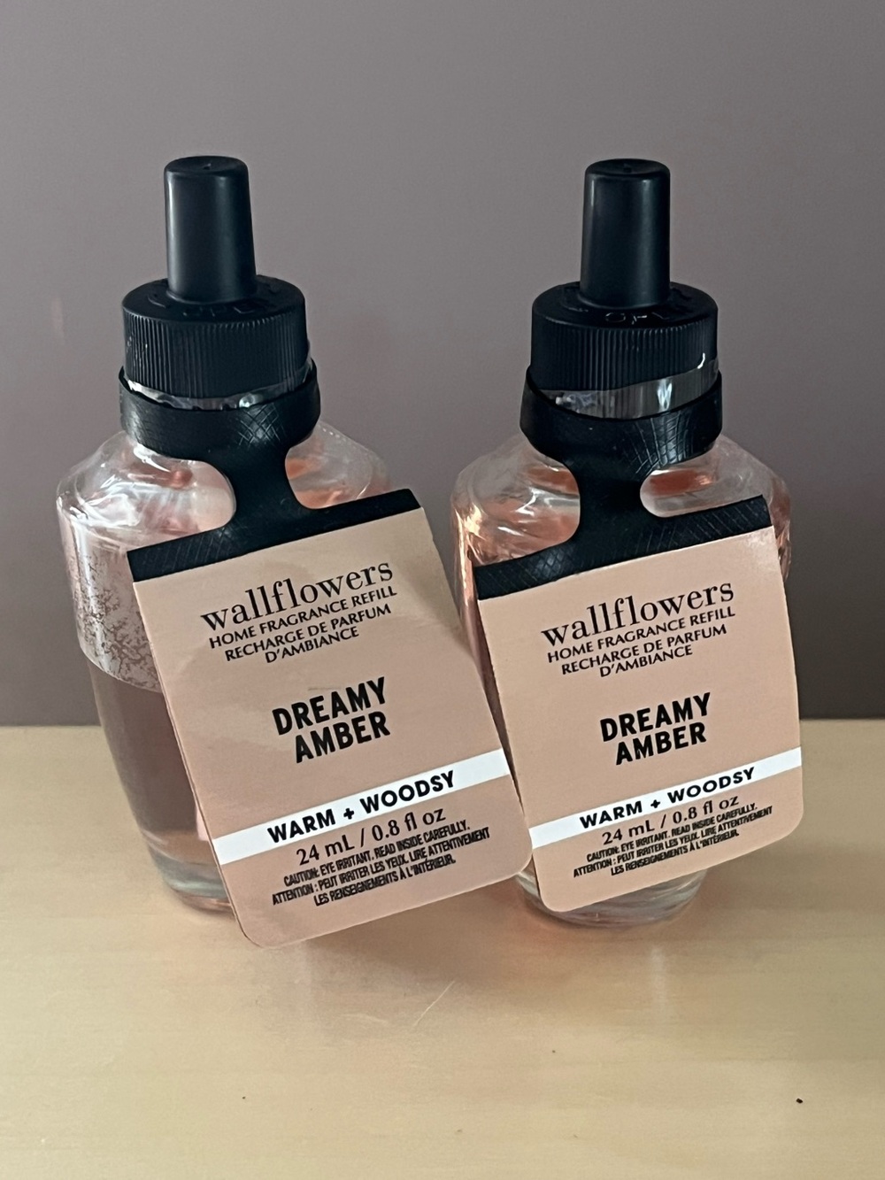 Two White Barn Bath & Body Works Dreamy Amber Wallflowers Refills